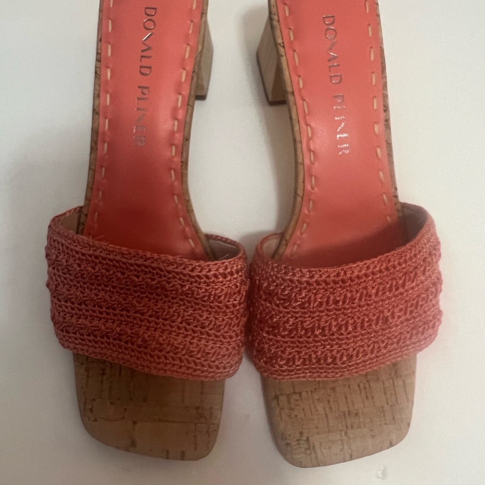 Donald J. Pliner Women's coral Sandals